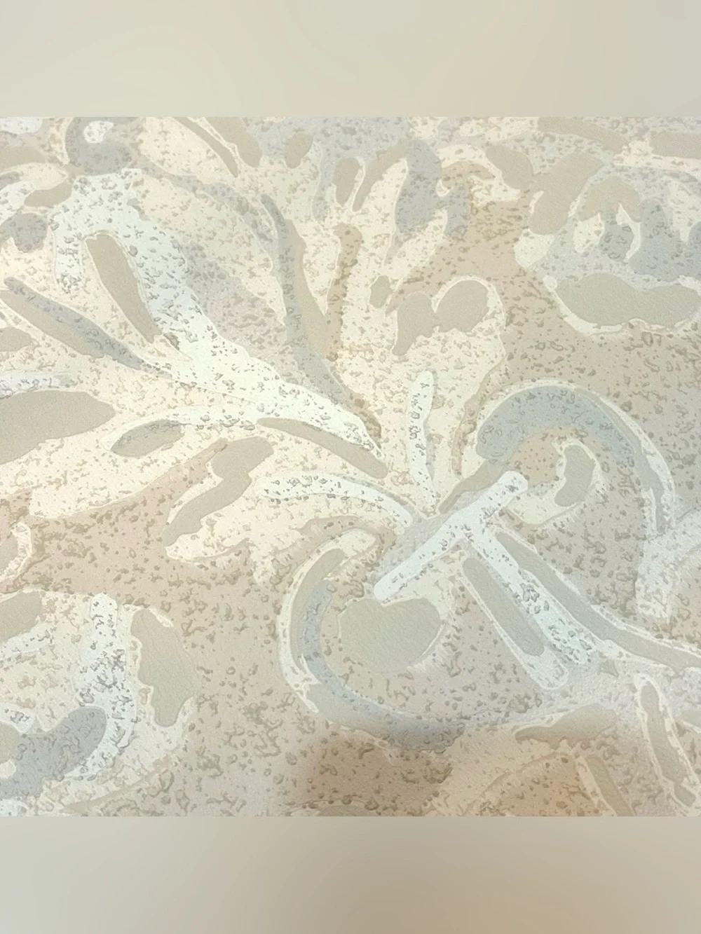 Vintage Schumacher WallPaper Damask Rare MCM Design Retro 60’s / 70’s Prepasted